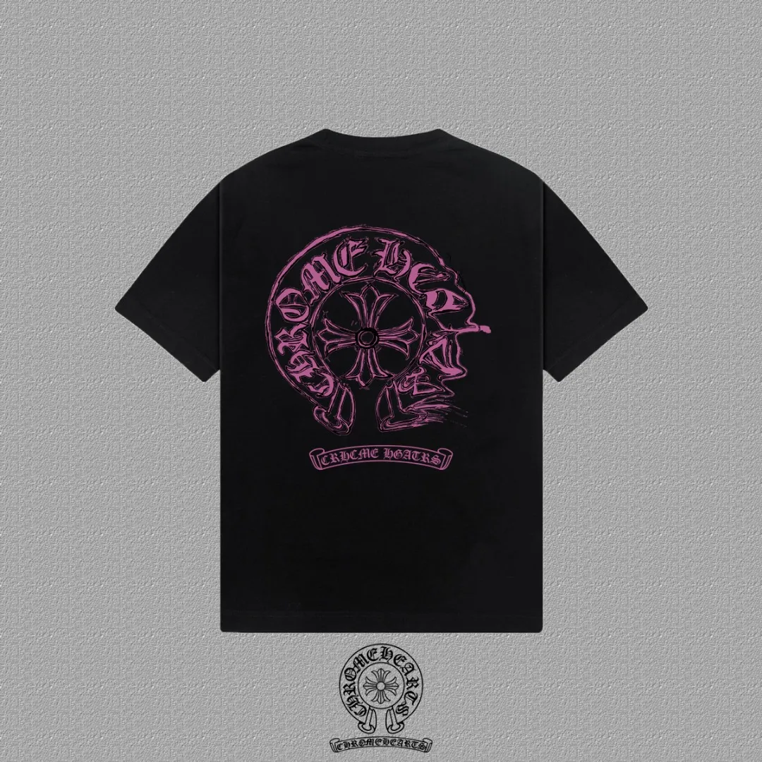 [CH ] 2026FW T LOGO Premium 26s Same Style ：Black White Green Size：S M L XL 2XL